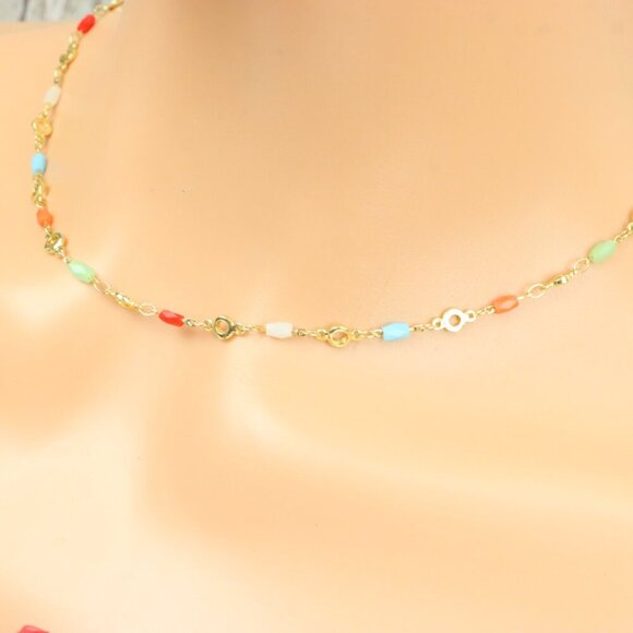 Minimalist Necklace Chain, Elegant Jewelry for Women & Girls | MLCRC1933 - Picture 9 of 10